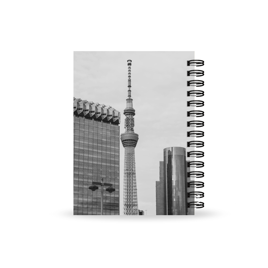 Skyscraper Lined Notebook