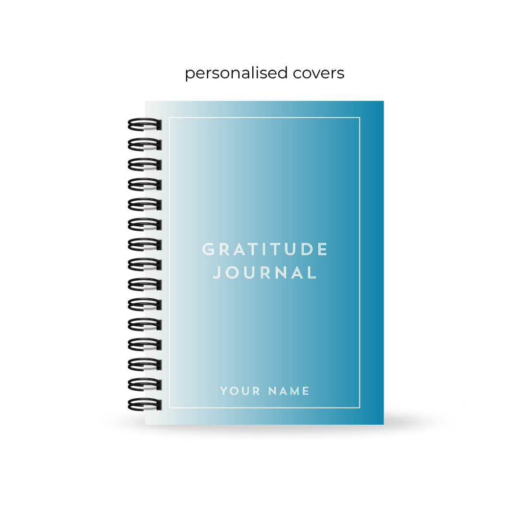 Blue Gradient Gratitude Journal