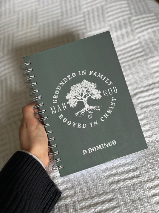Personalised Man Of God Sermon Notebook