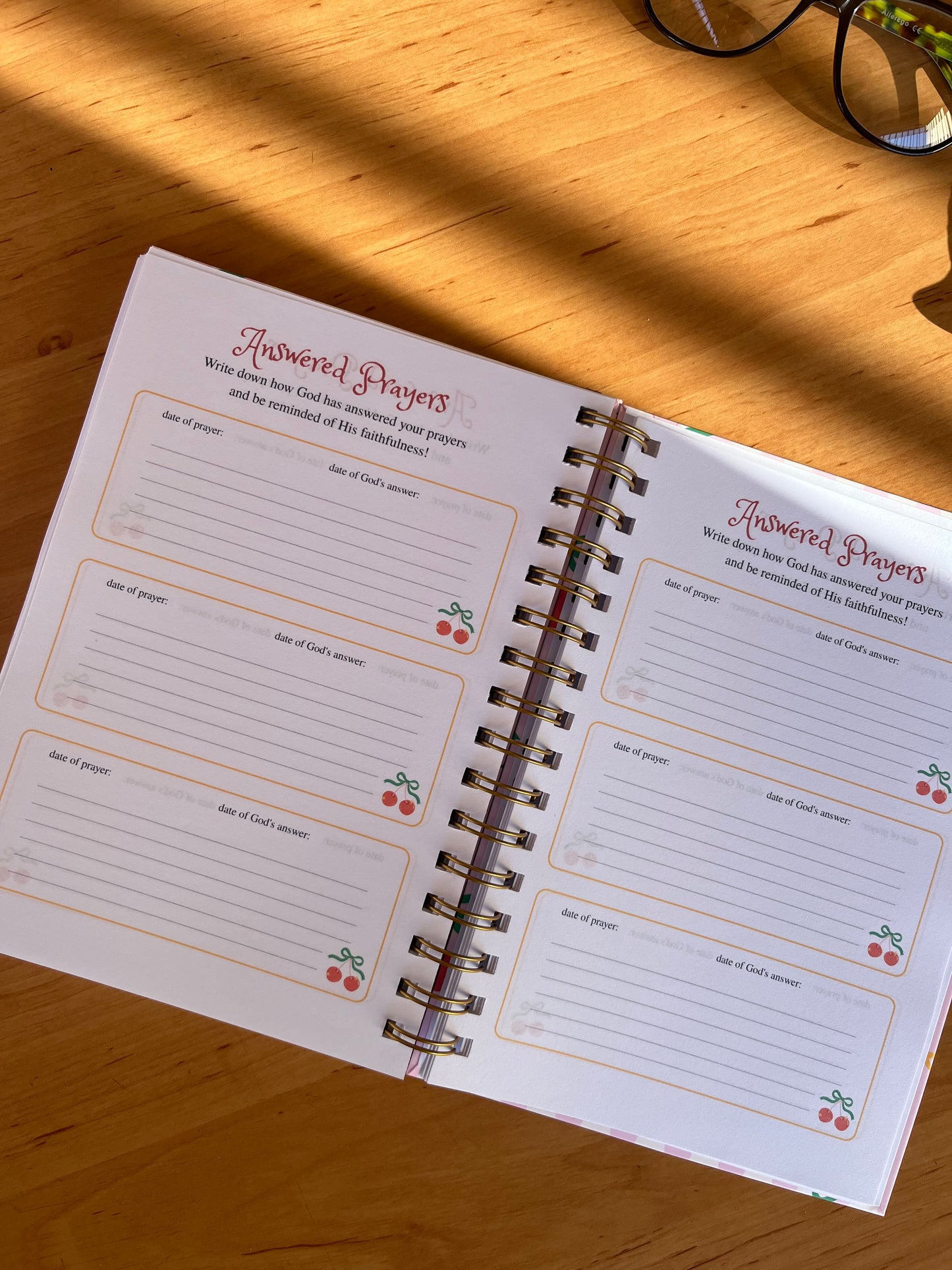 Cherry Teen Guided Prayer Journal