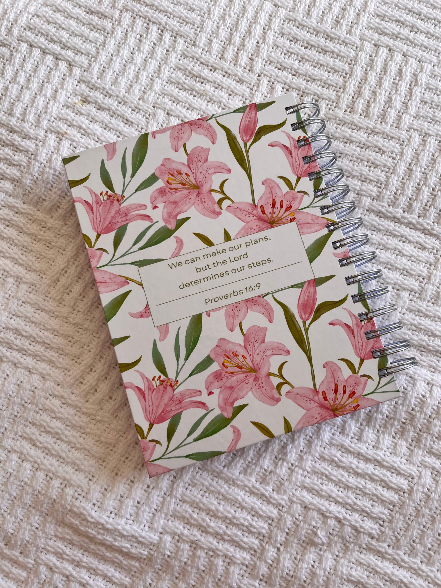 Personalised Floral 2026 Undated Diaries (Different Floral Patterns)