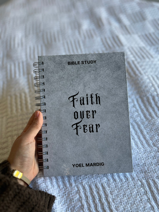 Personalised Christian Bible study journal with the SOAP Method, for men