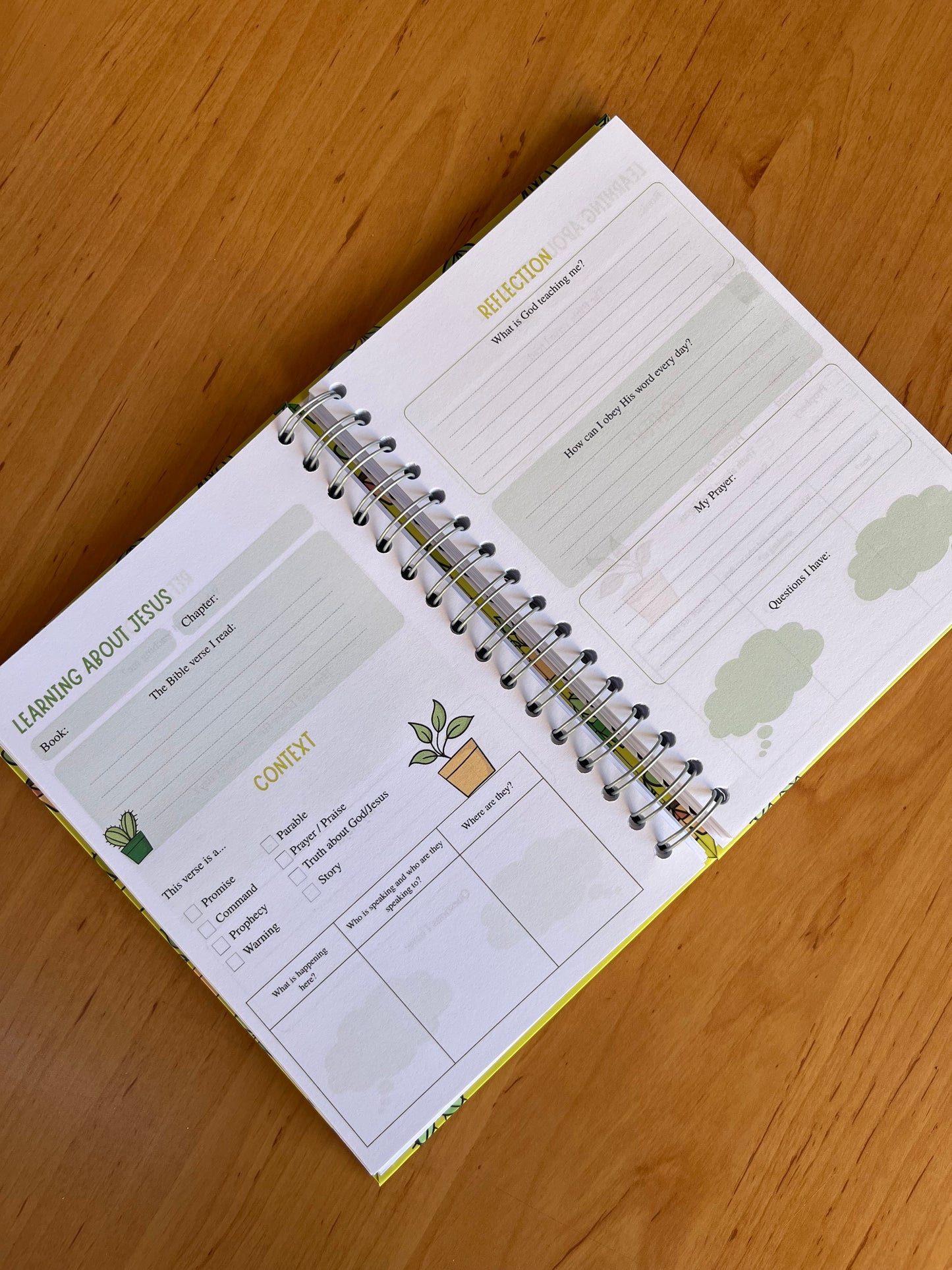 Potplant Teen Guided Bible Study Journal