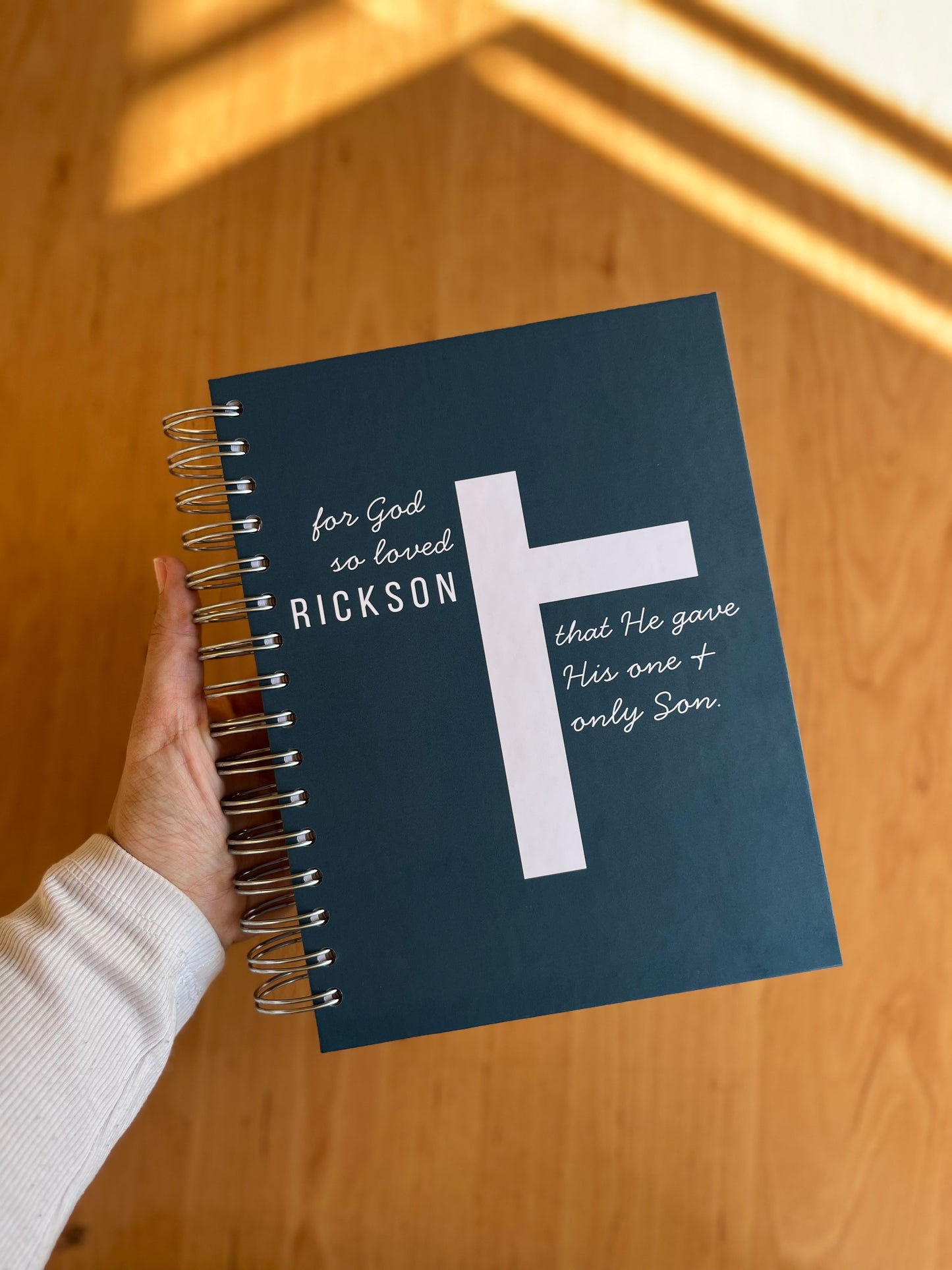 Cross Prayer & Bible Study Journal in One