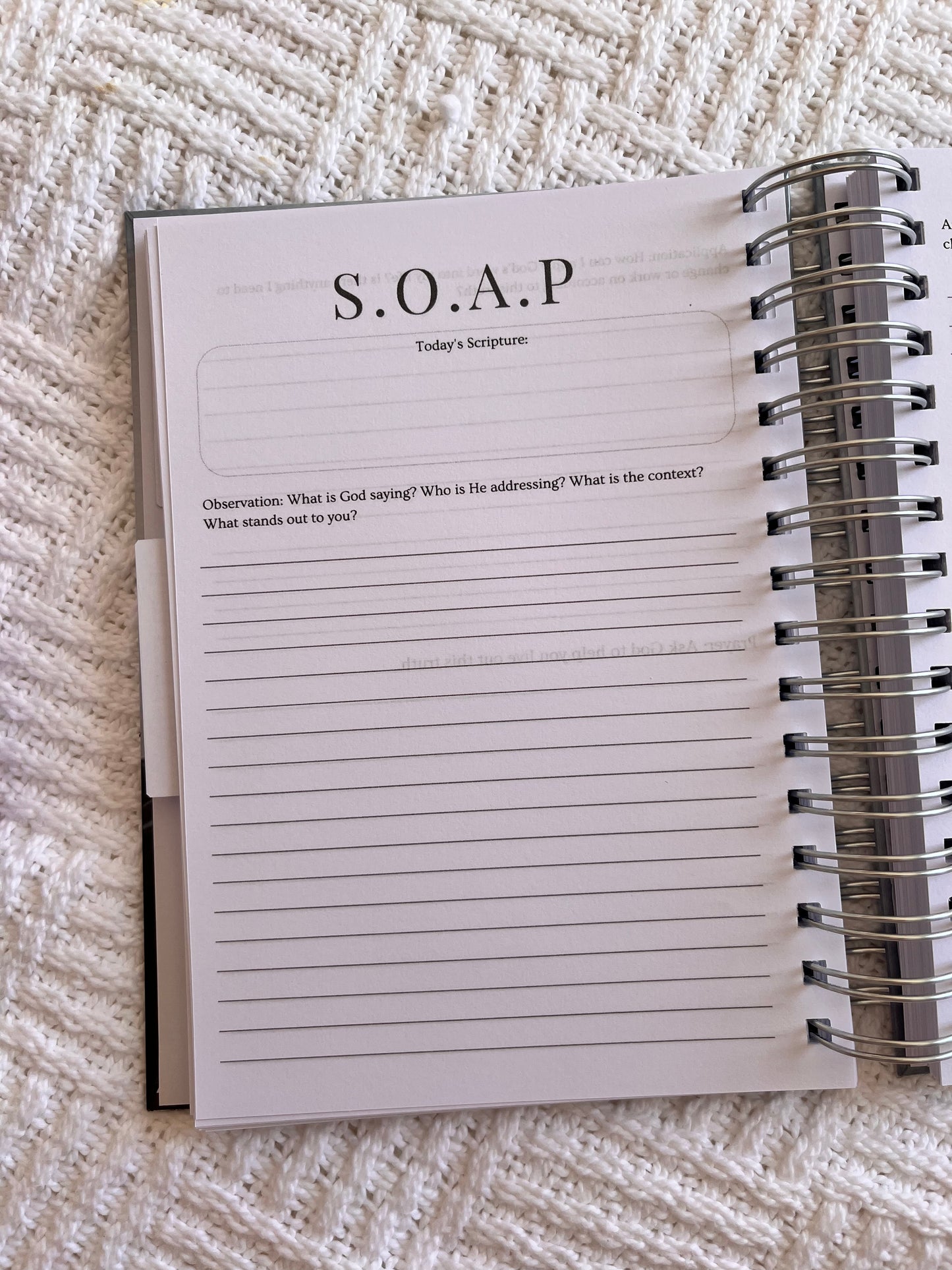 Lamb Prayer & Bible Study Journal in One