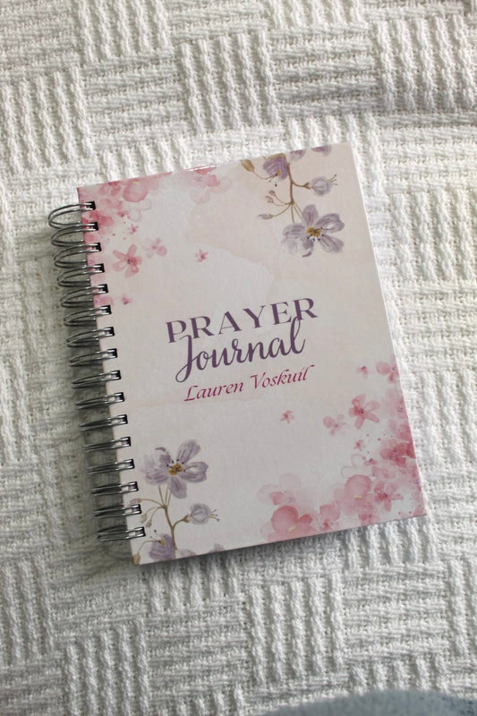 Personalised Christian prayer journal for women 