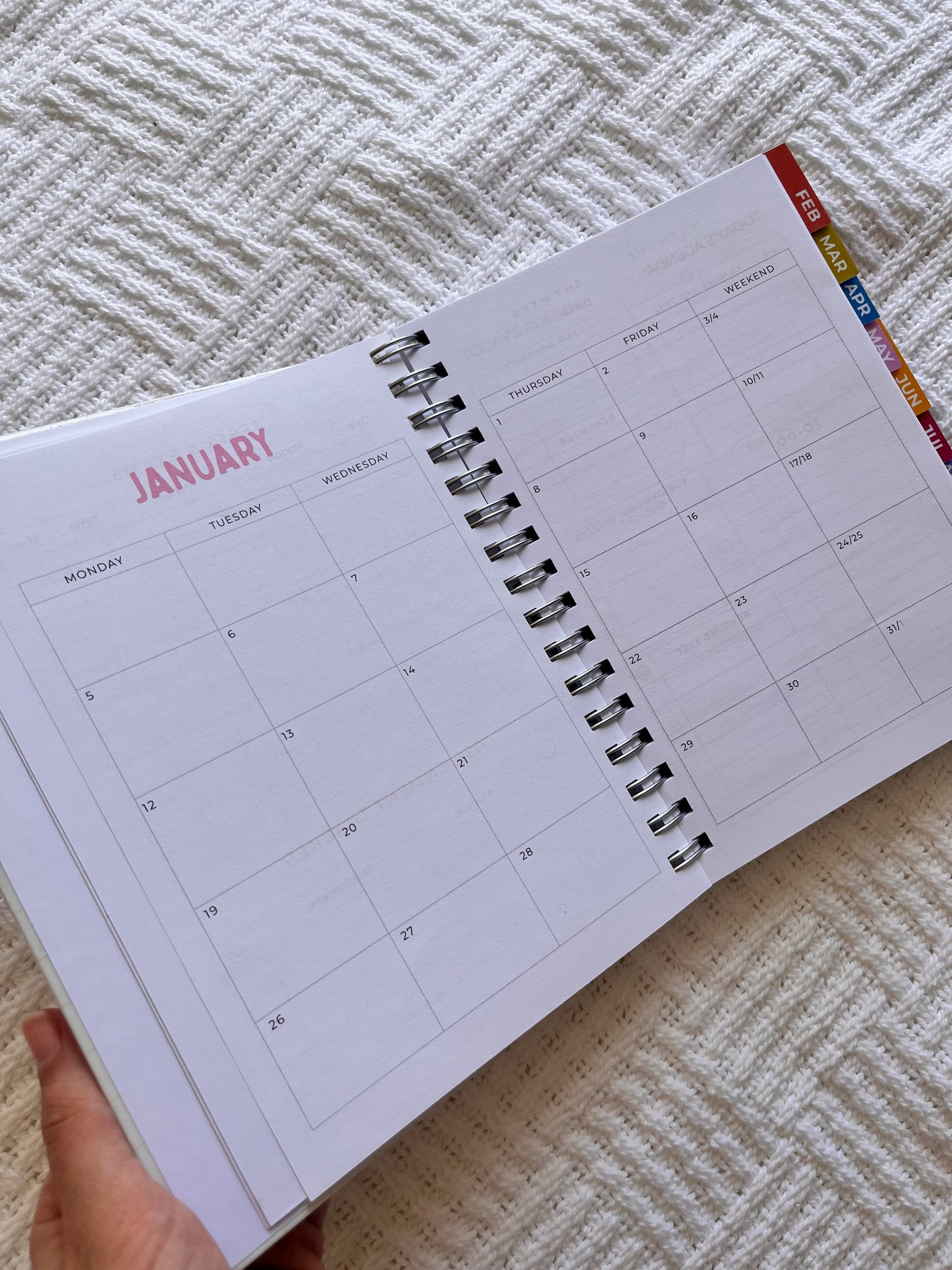 Cute & Colourful Varsity Academic Planner