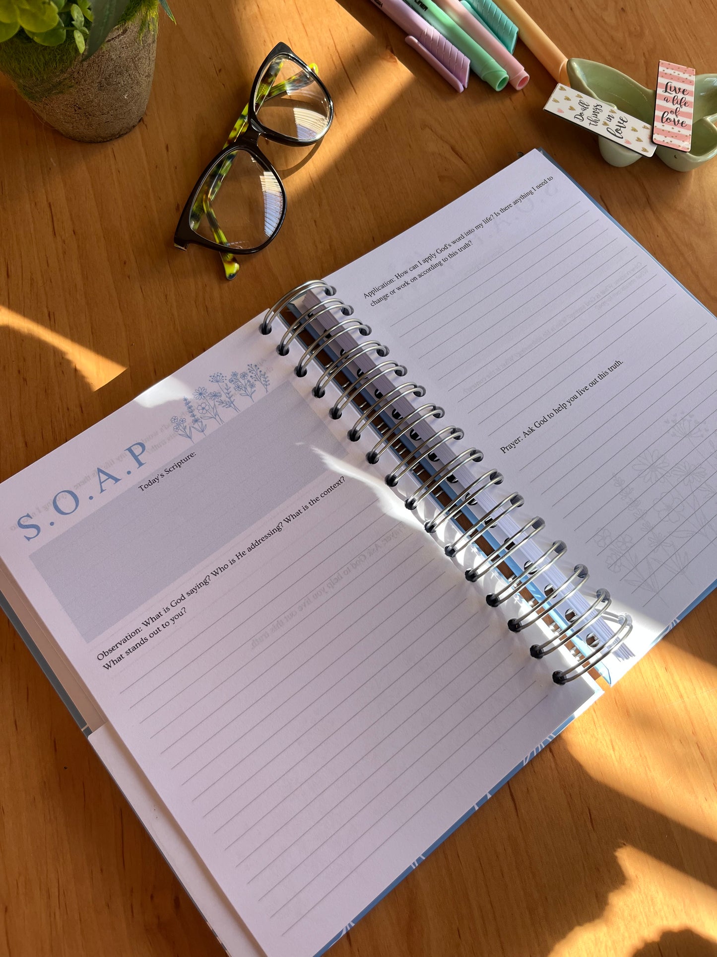 Faith Prayer & Bible Study Journal in One