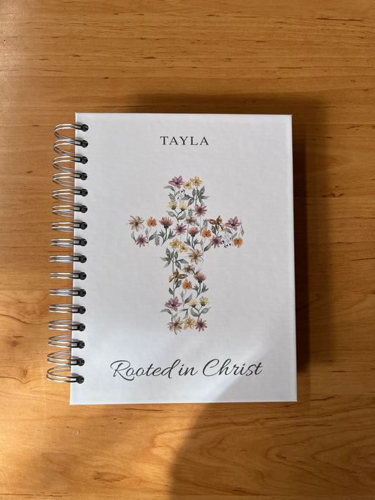 Rooted in Christ Prayer & Bible Study Journal in One