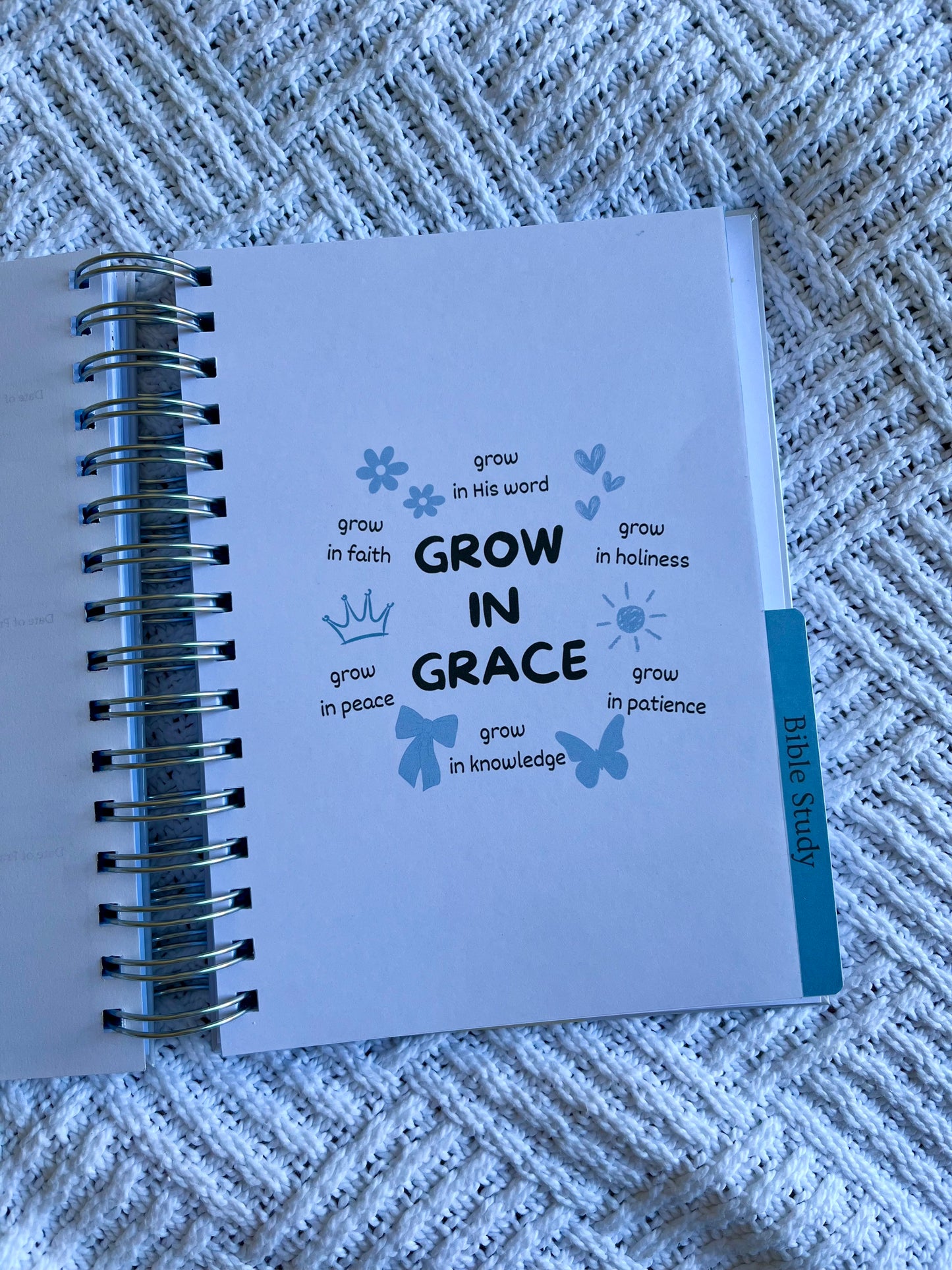 Personalised Prayer and Bible Study Journal in One